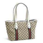 Gucci(グッチ) 137396 F40MG 8420 トート BE/WT
