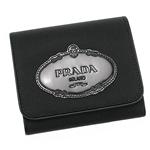 Prada�i�v���_�j 1M0176 TES PRINT 3�܍��z BK