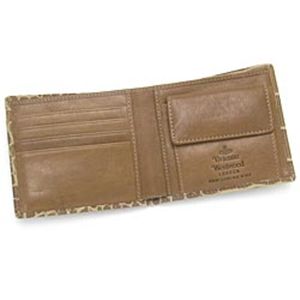 Vivienne Westwood(ヴィヴィアンウエストウッド) 730 EMPIRE COCCO 2つ折小銭入 BR