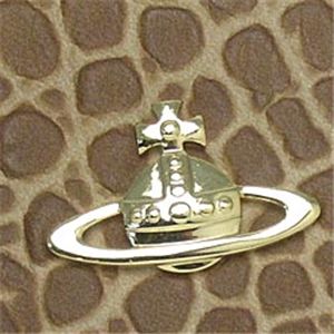 Vivienne Westwood(ヴィヴィアンウエストウッド) 730 EMPIRE COCCO 2つ折小銭入 BR