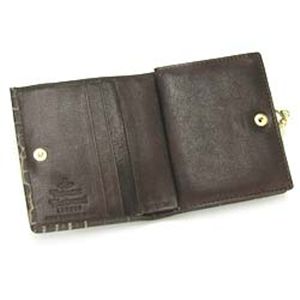 Vivienne Westwood(ヴィヴィアンウエストウッド) 739 EMPIRE COCCO 2つ折小銭入 DB