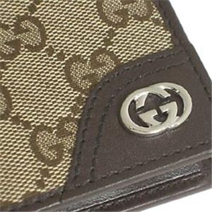 GUCCI(グッチ) 181671 FAFXN 9569 2つ折小銭入 BE/DB