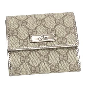 GUCCI(グッチ) 190338 FCIIG 9775 2つ折小銭入 BE/SI GUCCI(グッチ) 190338 FCIIG 9775 2つ折小銭入 BE/SI