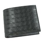 Ferragamo（フェラガモ） 66-3561 003 ２つ折カード入 BK