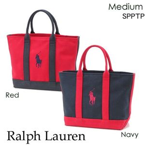 Ralph Lauren�i�����t���[�����j �g�[�g�o�b�O Medium/762SPPTP �l�C�r�[