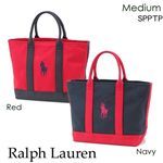 Ralph Lauren�i�����t���[�����j �g�[�g�o�b�O Medium/762SPPTP �l�C�r�[