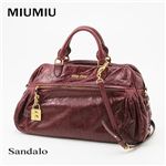 miu miu(ミュウミュウ) ボストンバッグ MORDORE RN0539 Sandalo