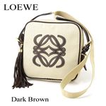 Loewe（ロエベ） ななめがけバッグ　Dancing DARK BROWN/343.51.077