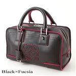 Loewe（ロエベ）　ゴートスキン　AMAZONA　311.58.001 Black×Fucsia