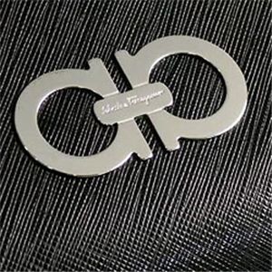Salvatore Ferragamo (�T���o�g�[���E�t�F���K��)  �K���`�[�j�g�[�g�o�b�O�@217826 Nero