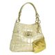 KATHYVanZeeland�i�L���V�[�o���W�[�����h�j�@�g�[�g�o�b�O H32620�ELARGE TOTE MetallicBone