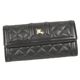 BURBERRY（バーバリー） QUILTED LEATHER 長財布　MOLLY BLACK