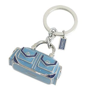 Coach (コーチ) 92017 SV/BL キーホルダー BL
