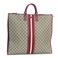 Gucci (グッチ) 201445 FCIXG 8557 トート BE/RD