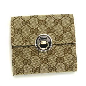 Gucci (グッチ) 203566 FTAJX 9769 Wホック BE/BK