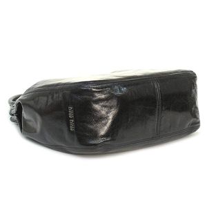 Miu Miu (ミュウミュウ) RR1445 VITELLOVINTAGE SH BK