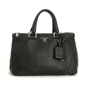 Prada (プラダ) BN1712 VITELLO DAINOトート BK