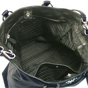Prada (プラダ) BN1713 VITELLO DAINO トート BK
