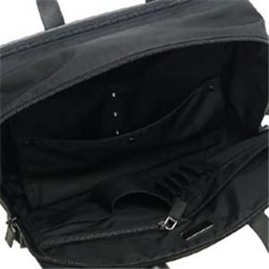Prada (プラダ) VA0611 TESSUTO SAFFブリーフケースBK