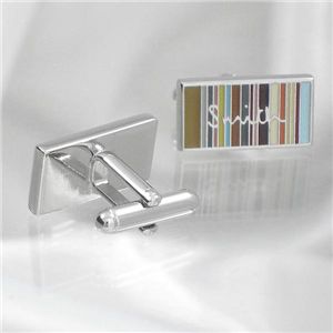 Paul smith (ポールスミス) CUFF MINI カフス BL/OR 1