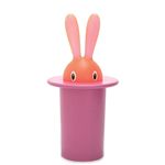 アレッシー PISELLINO 綿棒・楊枝入れ (楊枝 Pink)