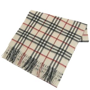 BURBERRY }t[ CHECK SCARF 94267 BE 2500