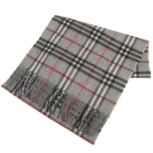 BURBERRY }t[ CHECK SCARF 94267 GY 0540
