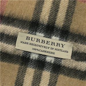 BURBERRY(バーバリー) マフラー カシミア MU ICON 137 CAM 2310