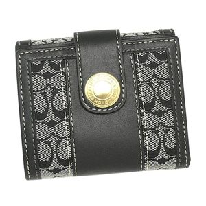 COACH(コーチ) 40833 BBKW2 Wホック BK/WT COACH(コーチ) 40833 BBKW2 Wホック BK/WT