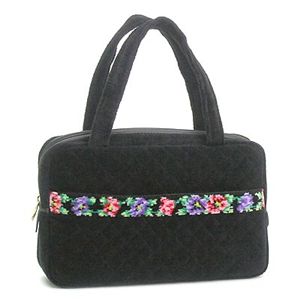 Feiler (フェイラー) TA8 ANEMONE BLACK ハンドバッグ Feiler (フェイラー) TA8 ANEMONE BLACK ハンドバッグ