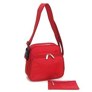 LeSportsac(レスポートサック) 7612 ナナメガケ RED