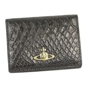 Vivienne Westwood 724 EBURY PITONE. テイキイレ BK