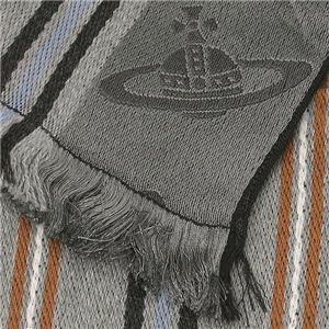 Vivienne Westwood(ヴィヴィアンウエストウッド) マフラー SD0 F253 GY 4