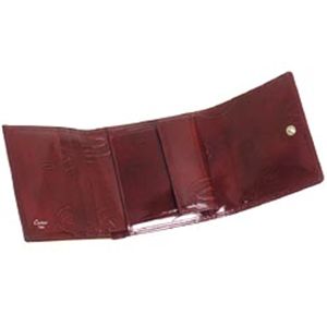 Cartier(カルティエ) 三つ折り財布(小銭入れ付) L3000720 ハッピーバースディ ワイン