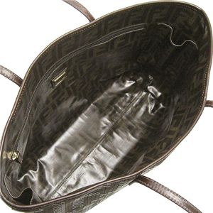 FENDI（フェンディ） トートバッグ 8BH192 WZP FOGJG ダークブラウン