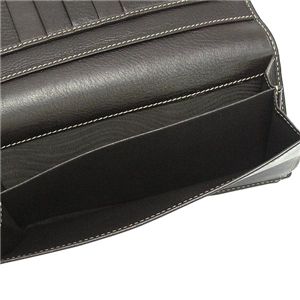 GUCCI（グッチ） 長札財布 212089 FFP5G 9643 ベージュ／ダークブラウン 第4画像