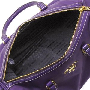 PRADA(プラダ) ハンドバッグ BL0575 TESSUTO VERNICE H パープル