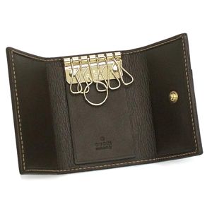 GUCCI(グッチ)キーケース 181599 FFPAG 9643 ベージュ/ダークブラウン