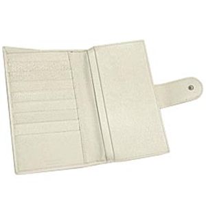 BVLGARI(ブルガリ)長札財布 25264 DOPPIOTONDO ホワイト