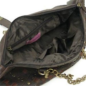 MELIE BIANCO(メリービアンコ)ボストンバッグ W6-71 ブラウン