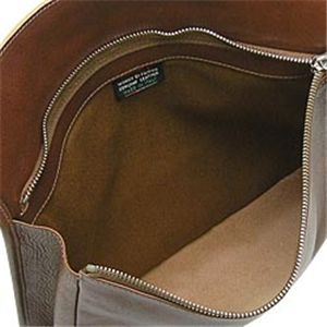 IL BISONTE(イルビゾンテ)ナナメガケバッグ A1875 ブラウン