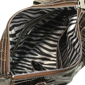 GUESS（ゲス）ショルダーバッグ CR045717 ARM CANDY CROCO ブラウン