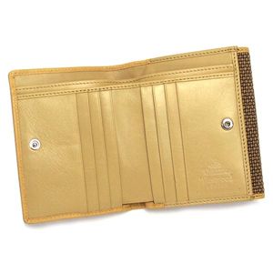 Vivienne Westwood（ヴィヴィアンウエストウッド）Wホック財布737ベージュ