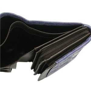 Vivienne Westwood(ヴィヴィアン ウエストウッド) 二つ折り財布(小銭入れ付) COAST 2232 スモーキーブルー 