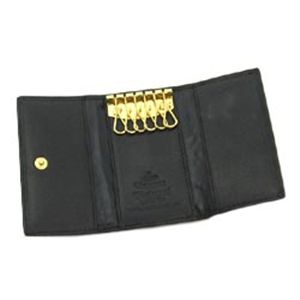 Vivienne Westwood(ヴィヴィアン ウエストウッド) キーケース NAPPA 720 ブラック/ゴールド