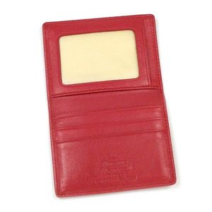 Vivienne Westwood(ヴィヴィアン ウエストウッド) 定期入れ NAPPA 724 レッド/ピンク 