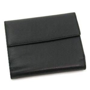 Vivienne Westwood(ヴィヴィアン ウエストウッド) Wホック財布 NAPPA 737 ブラック/ゴールド