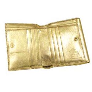 Vivienne Westwood(ヴィヴィアン ウエストウッド) Wホック財布 NAPPA 737 ゴールド