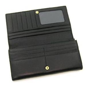 Vivienne Westwood(ヴィヴィアン ウエストウッド) 長札財布 NAPPA 1032 ブラック/ゴールド 