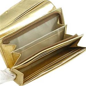 Vivienne Westwood(ヴィヴィアン ウエストウッド) 二つ折り財布(L字ファスナー) NAPPA 2232 ゴールド 